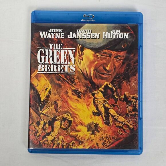 The Green Berets Blu-Ray John Wayne David Janssen Classic War Film - Picture 1 of 4